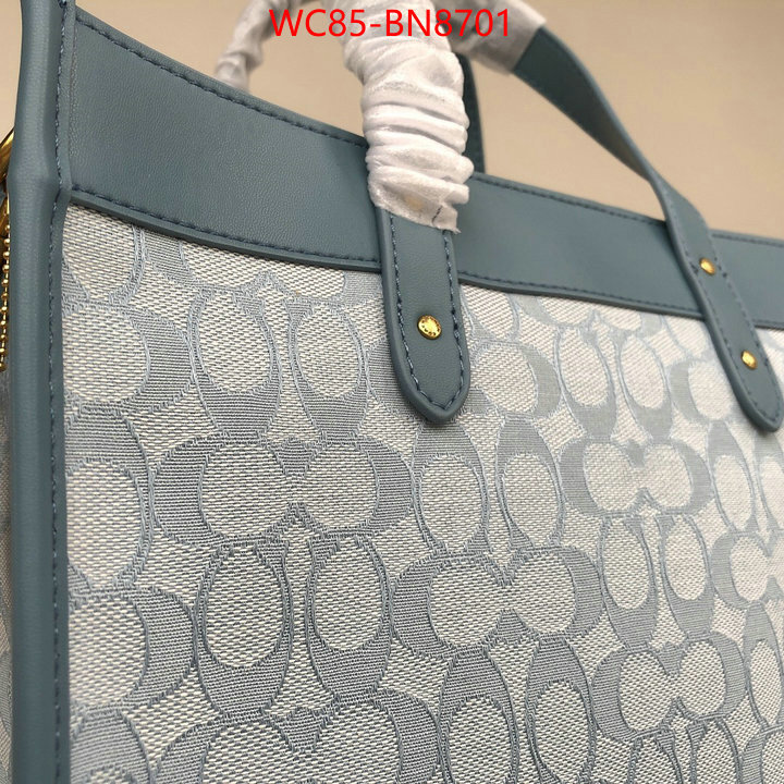 Coach Bags(4A)-Tote-,replica 2023 perfect luxury ,ID: BN8701,$: 85USD