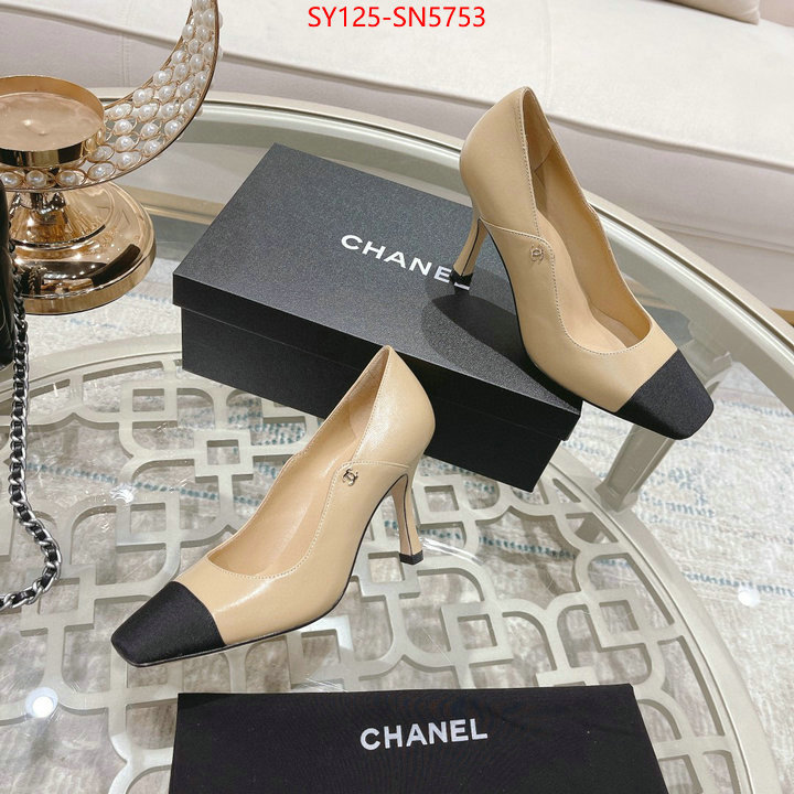 Women Shoes-Chanel,knockoff highest quality , ID: SN5753,$: 125USD