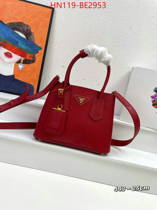 Prada Bags(4A)-Handbag-,what best replica sellers ,ID: BE2953,$: 119USD