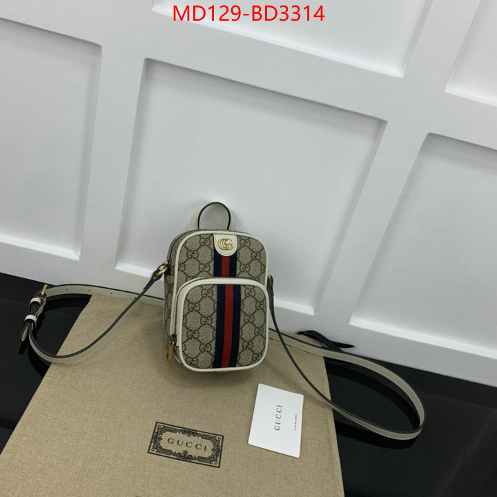 Gucci Bags(TOP)-Ophidia-G,high quality replica designer ,ID: BD3314,$: 129USD