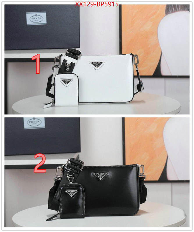 Prada Bags(TOP)-Diagonal-,ID: BP5915,$: 129USD