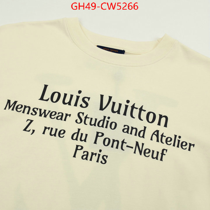 Clothing-LV,shop the best high authentic quality replica , ID: CW5266,$: 49USD