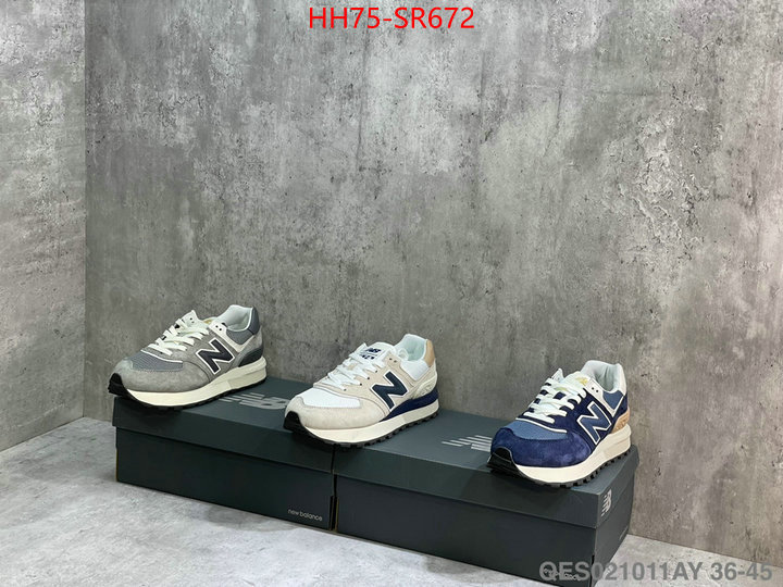 Men Shoes-New Balance,high quality , ID: SR672,$: 75USD