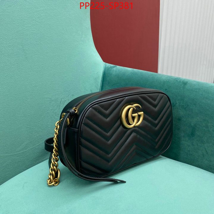 Gucci Bags(TOP)-Marmont,ID: BP381,$: 225USD