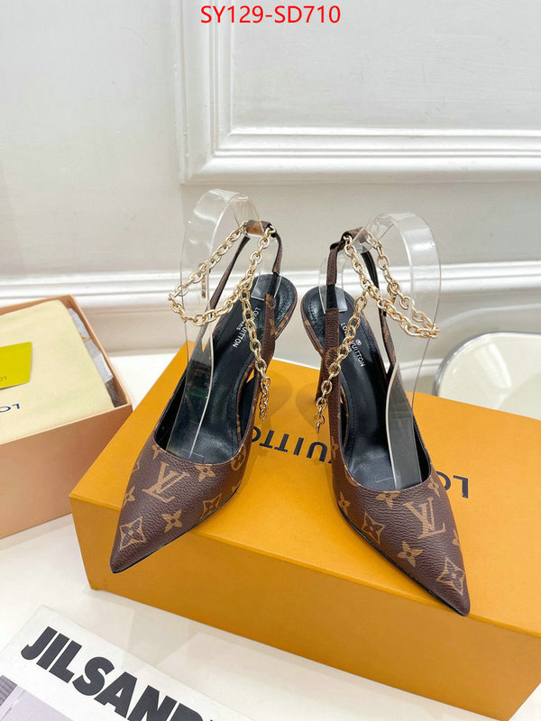 Women Shoes-LV,quality aaaaa replica , ID: SD710,$: 129USD