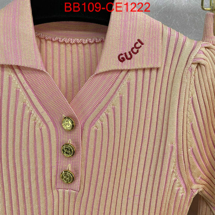 Clothing-Gucci,high quality perfect , ID: CE1222,$: 109USD