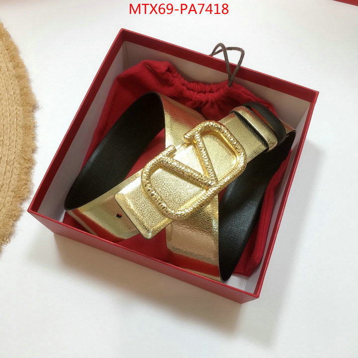 Belts-Valentino,buying replica , ID: PA7418,$: 69USD