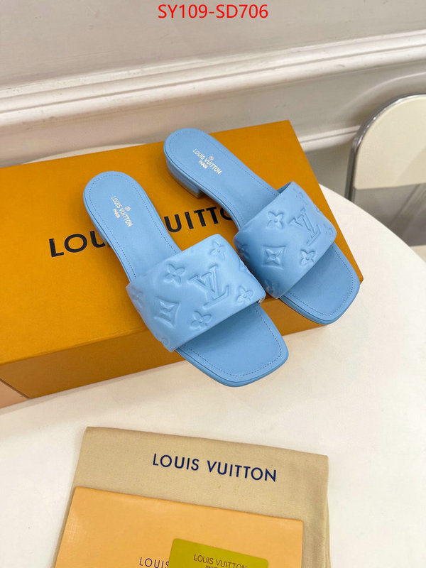 Women Shoes-LV,mirror copy luxury , ID: SD706,$: 109USD