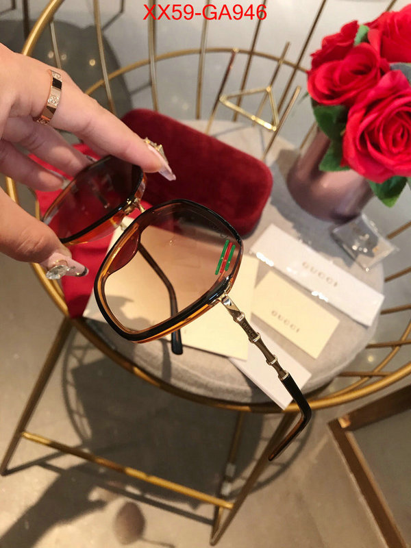 Glasses-Gucci,high quality 1:1 replica , ID: GA946,$:59USD