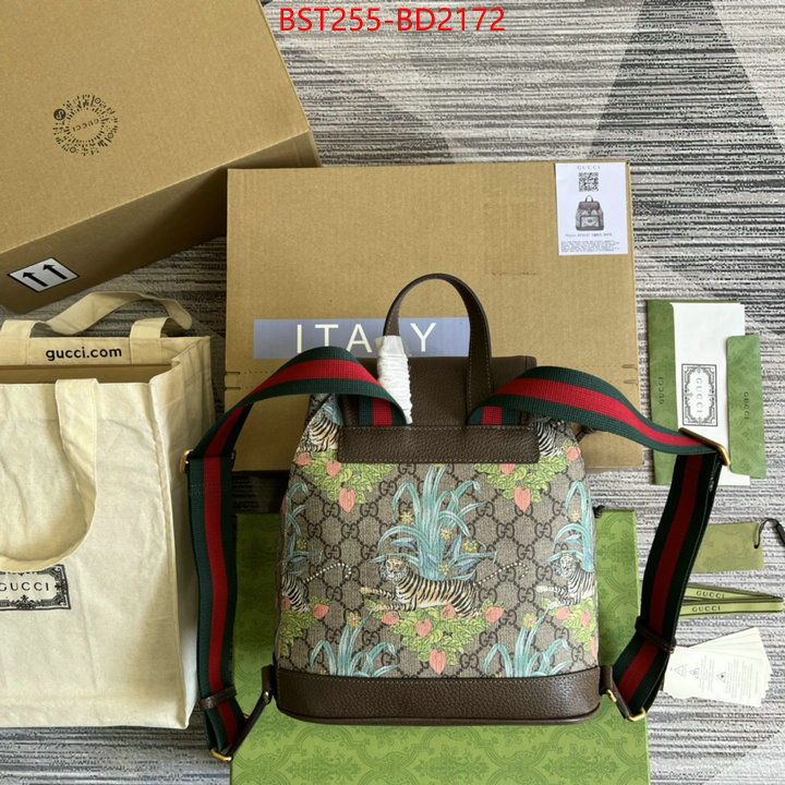 Gucci Bags(TOP)-Backpack-,the best affordable ,ID: BD2172,$: 255USD