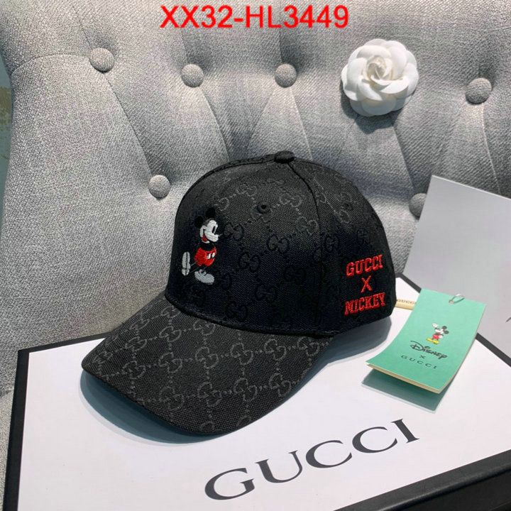 Cap (Hat)-Gucci,where to buy fakes , ID: HL3449,$: 32USD