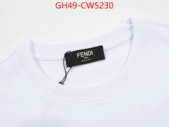 Clothing-Fendi,buy high quality cheap hot replica , ID: CW5230,$: 49USD