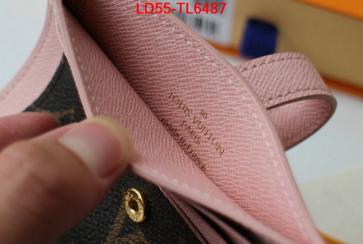 LV Bags(TOP)-Wallet,ID:TL6487,$: 55USD