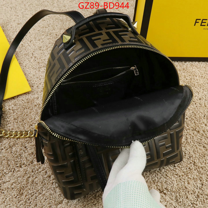 Fendi Bags(4A)-Backpack-,2023 perfect replica designer ,ID: BD944,$: 89USD