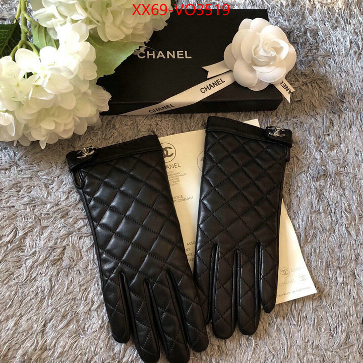 Gloves-Chanel,the best affordable , ID: VO3519,$: 69USD