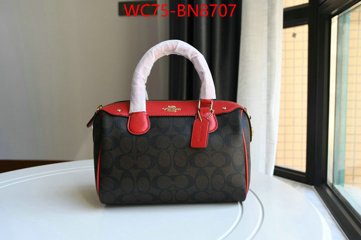 Coach Bags(4A)-Handbag-,shop ,ID: BN8707,$: 75USD