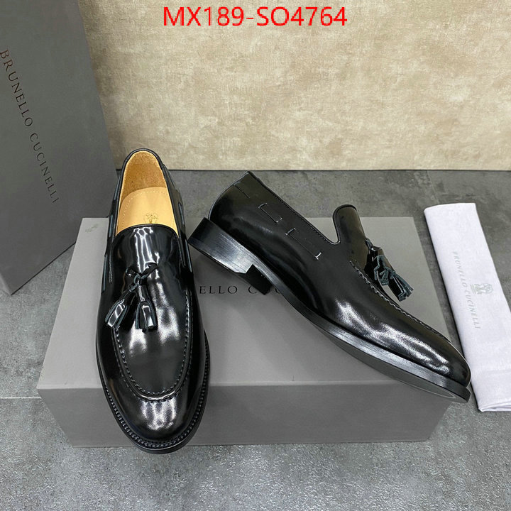 Men Shoes-Brunello Cucinelli,high quality 1:1 replica , ID: SO4764,$: 189USD