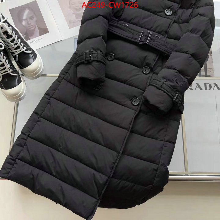 Down jacket Women-Burberry,mirror copy luxury , ID: CW1726,$: 249USD