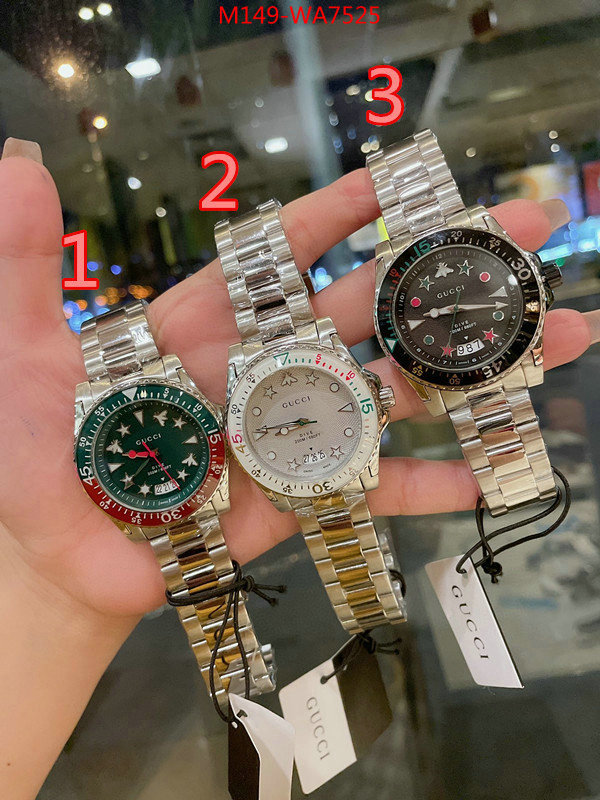 Watch(4A)-Gucci,find replica ,ID: WA7525,$: 149USD