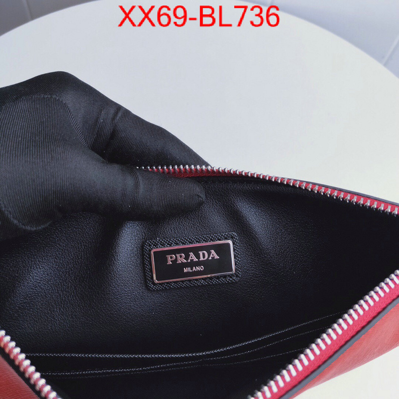 Prada Bags(TOP)-Clutch-,ID: BL736,$:69USD