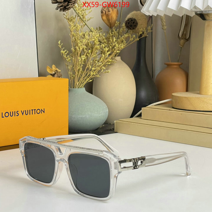 Glasses-LV,wholesale imitation designer replicas , ID: GW6199,$: 59USD