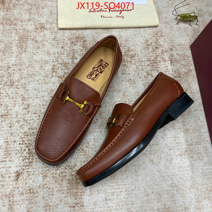 Men shoes-Ferragamo,luxury fake , ID: SO4071,$: 119USD