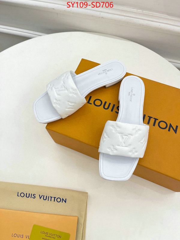 Women Shoes-LV,mirror copy luxury , ID: SD706,$: 109USD