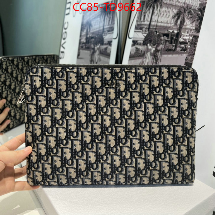 Dior Bags(TOP)-Wallet-,ID: TD9662,$: 85USD