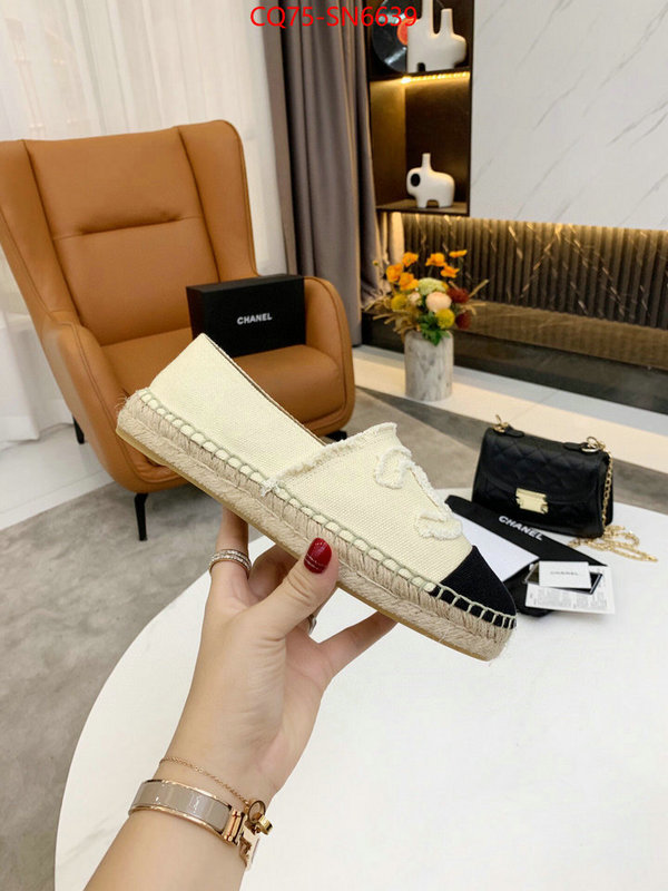 Women Shoes-Chanel,shop designer replica , ID: SN6639,$: 75USD