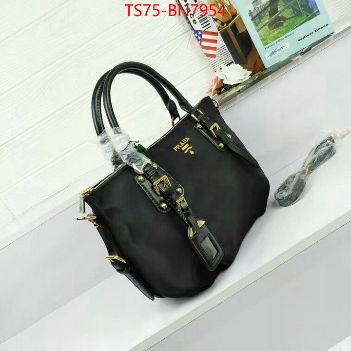 Prada Bags(4A)-Handbag-,brand designer replica ,ID: BN7954,$: 75USD