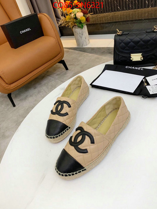 Women Shoes-Chanel,outlet 1:1 replica , ID: SN6321,$: 85USD