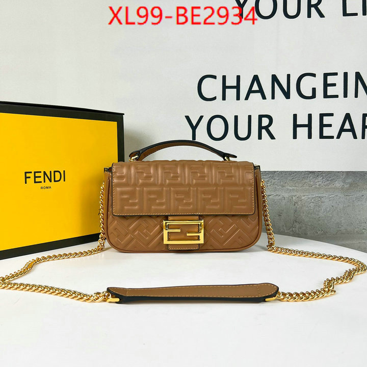 Fendi Bags(4A)-Baguette-,1:1 clone ,ID: BE2934,$: 99USD