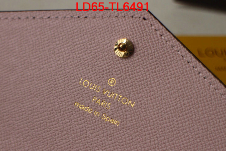 LV Bags(TOP)-Wallet,ID:TL6491,$: 65USD