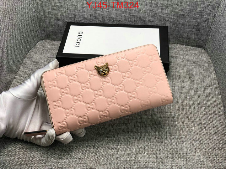 Gucci Bags(4A)-Wallet-,ID: TM324,$:45USD