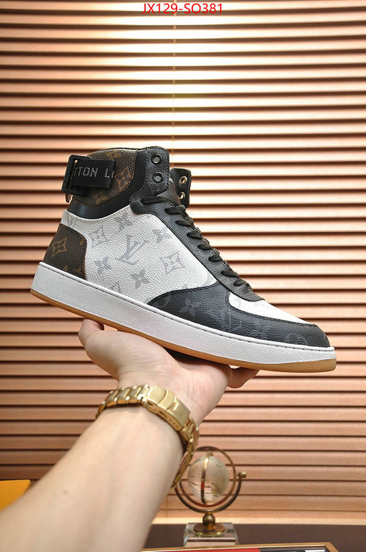 Men Shoes-LV,fake , ID: SO381,$: 129USD