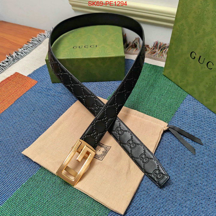 Belts-Gucci,high quality designer , ID: PE1294,$: 69USD