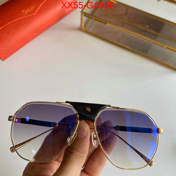 Glasses-Cartier,wholesale replica , ID: GA988,$:55USD