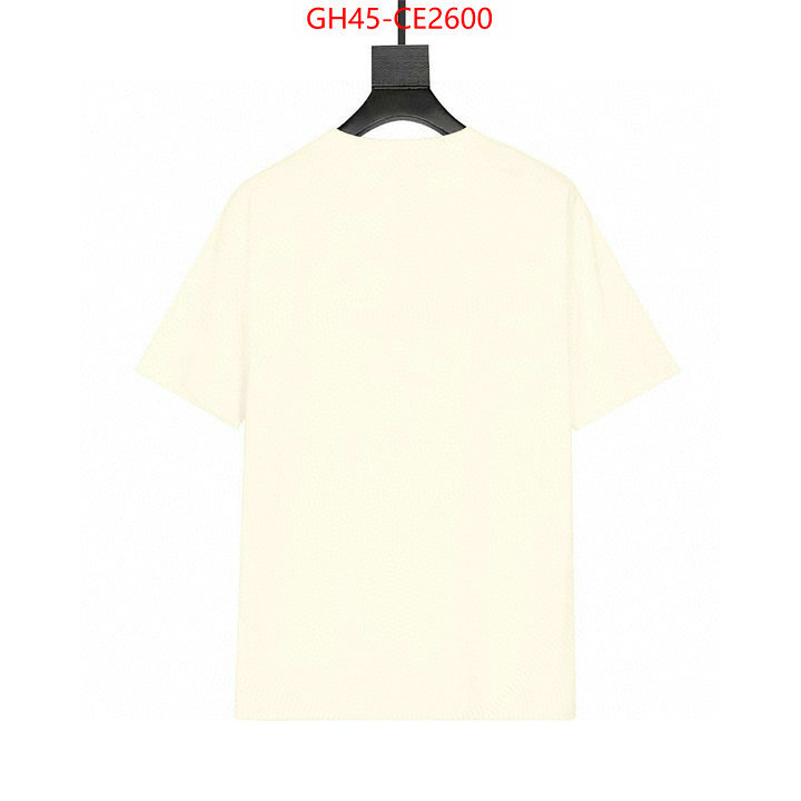 Clothing-Gucci,wholesale imitation designer replicas , ID: CE2600,$: 45USD