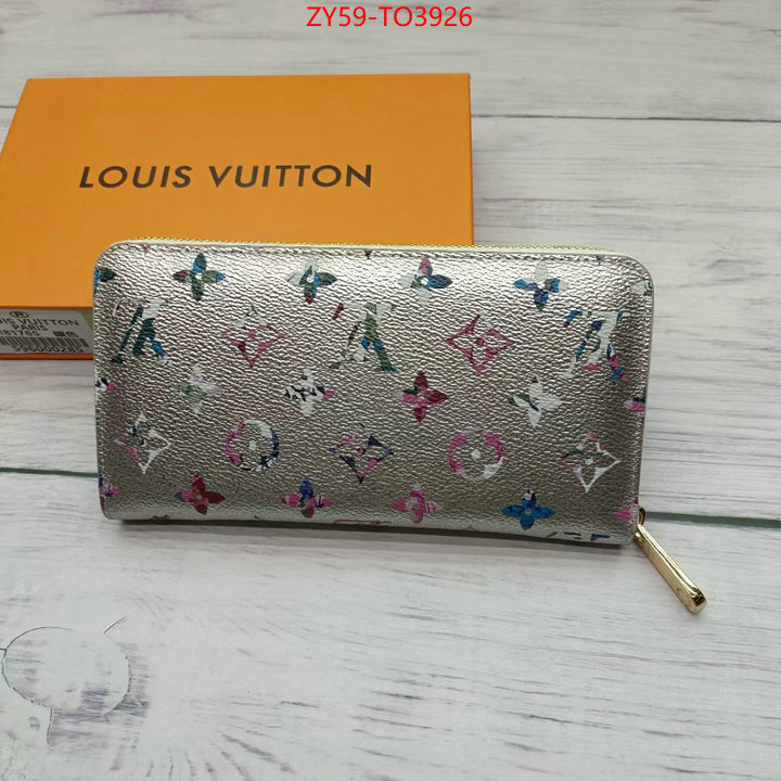 LV Bags(4A)-Wallet,styles & where to buy ,ID: TO3926,$: 59USD