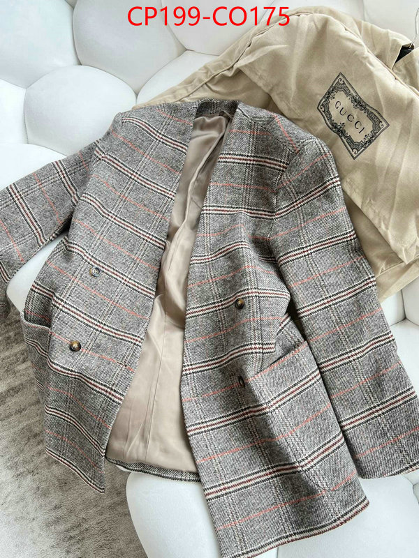 Clothing-Gucci,quality aaaaa replica , ID: CO175,$: 199USD