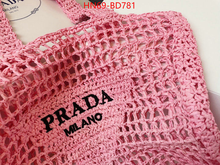 Prada Bags(4A)-Handbag-,we curate the best ,ID: BD781,$: 69USD