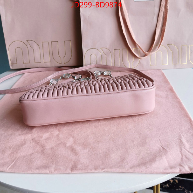 Miu Miu Bags(TOP)-Diagonal-,the quality replica ,ID: BD9874,$: 299USD