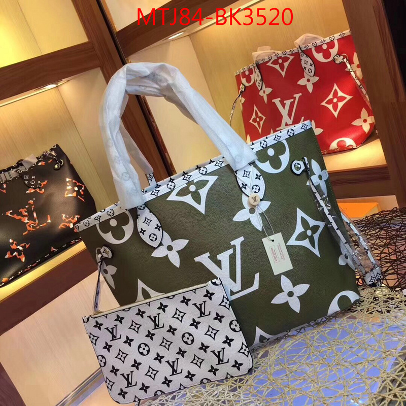 LV Bags(4A)-Neverfull-,good ,ID: BK3520,$:84USD