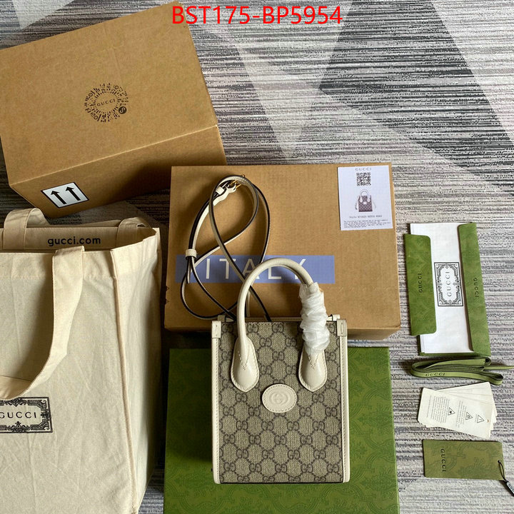 Gucci Bags(TOP)-Diagonal-,ID: BP5954,$: 175USD