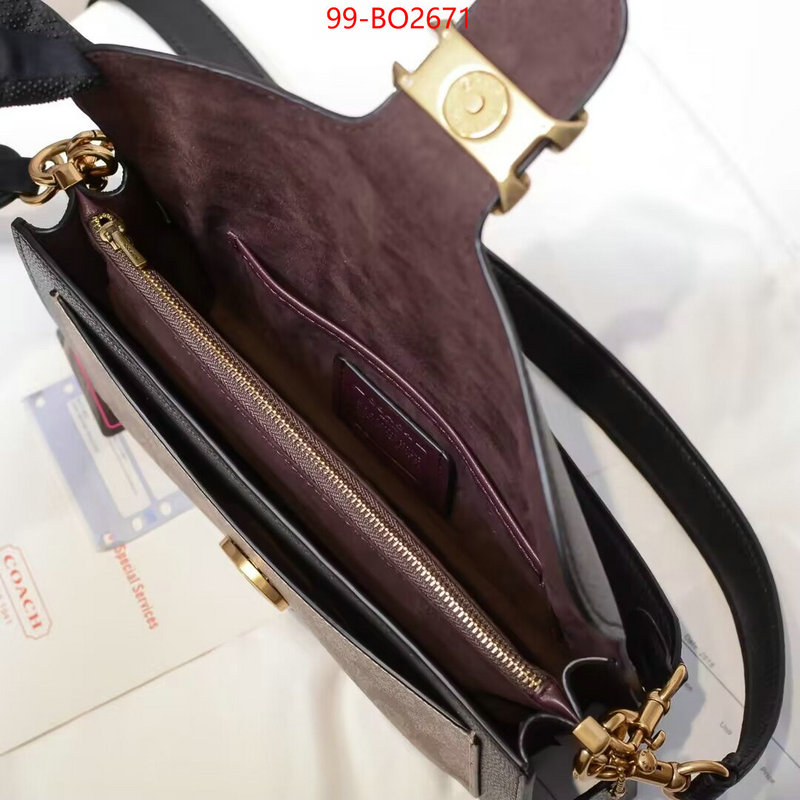 Coach Bags(4A)-Handbag-,buy luxury 2023 ,ID: BO2671,$: 99USD