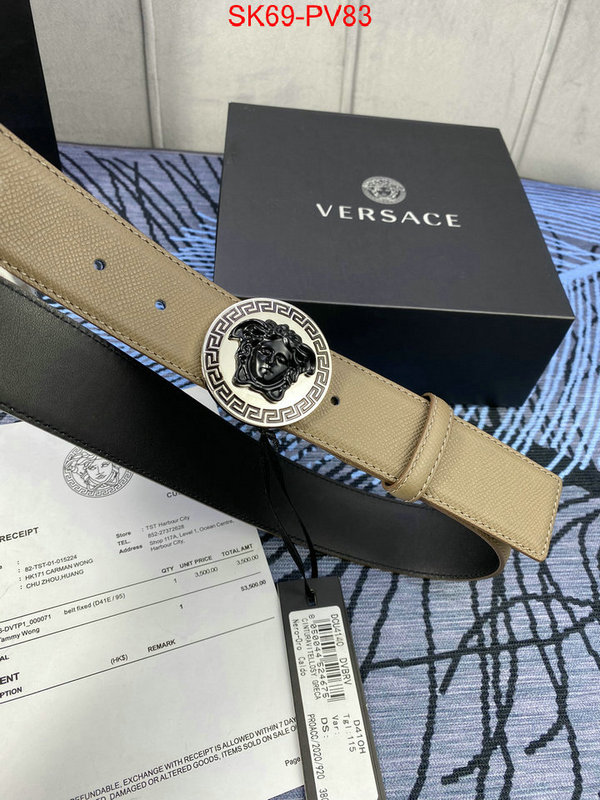 Belts-Versace,top quality fake , ID: PV83,$: 69USD