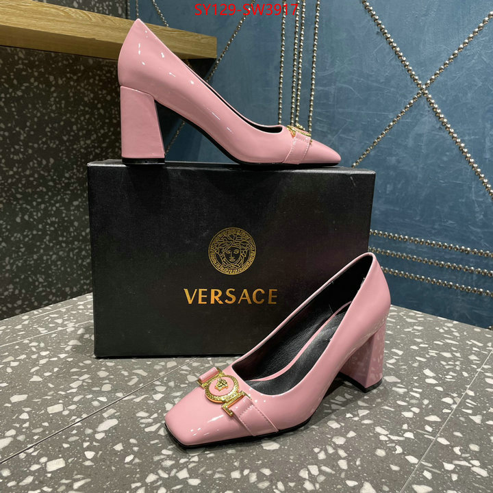 Women Shoes-Versace,how to find designer replica , ID: SW3917,$: 129USD