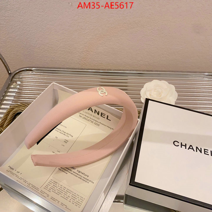 Hair band-Chanel,we provide top cheap aaaaa , ID: AE5617,$: 35USD