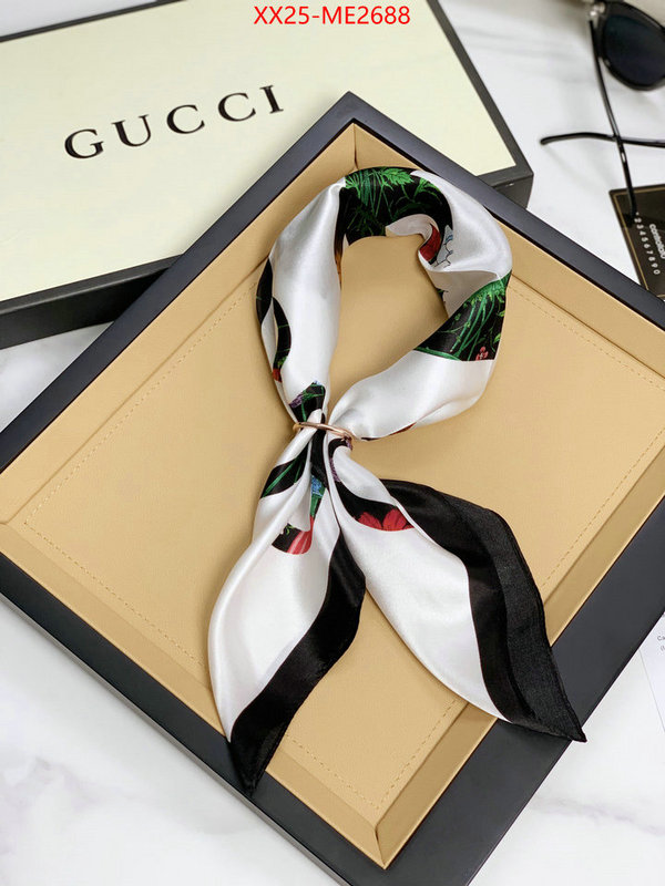 Scarf-Gucci,wholesale designer shop , ID: ME2688,$: 25USD