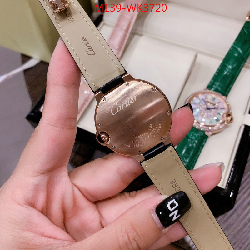 Watch(4A)-Cartier,luxury cheap , ID: WK3720,$:139USD